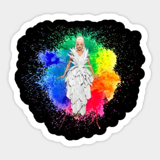 RuPaul - Rainbow Queen Sticker